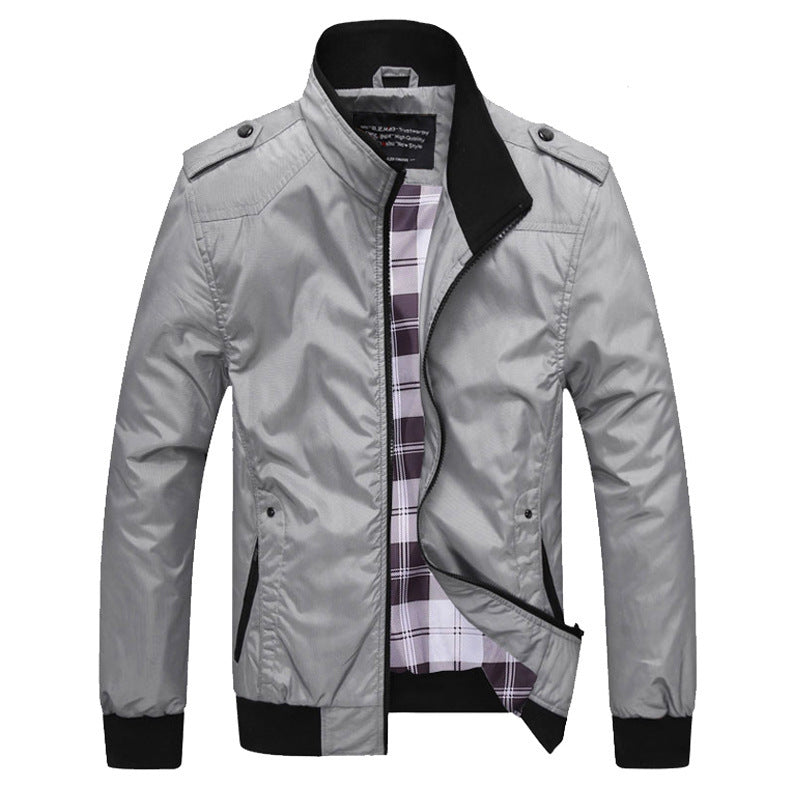 Men's Overcoat Bomber Jackets - Premium Outerwear