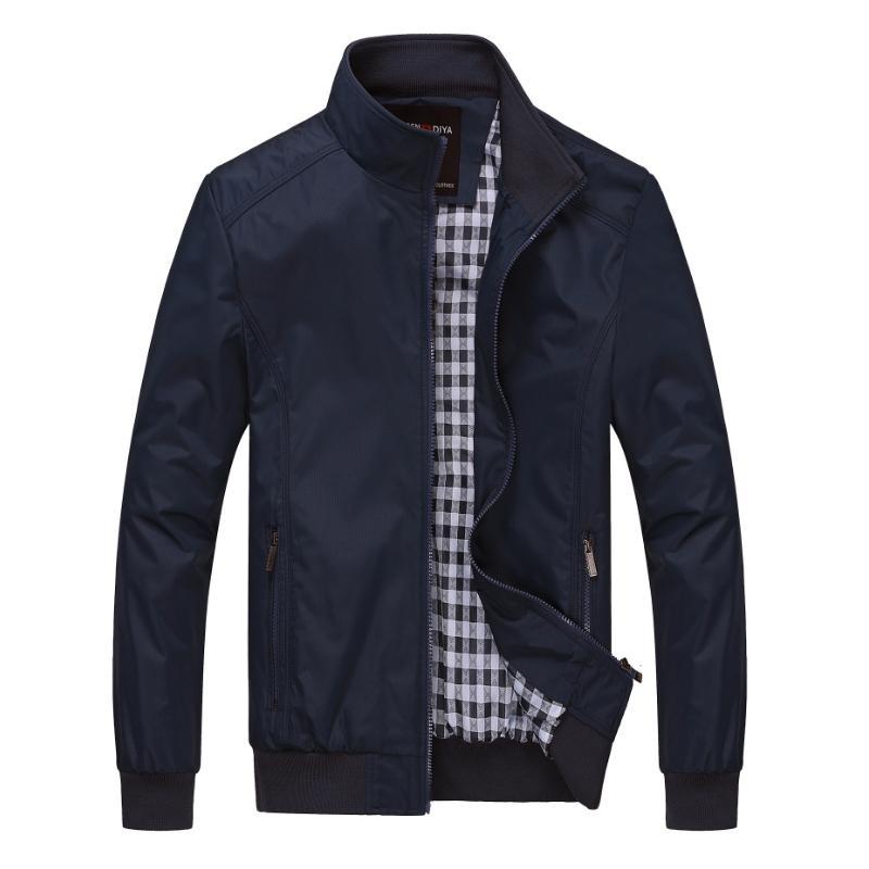 Men's Overcoat Bomber Jackets - Premium Outerwear