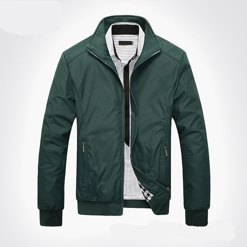 Men's Overcoat Bomber Jackets - Premium Outerwear