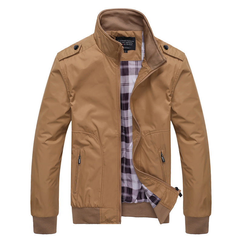 Men's Overcoat Bomber Jackets - Premium Outerwear