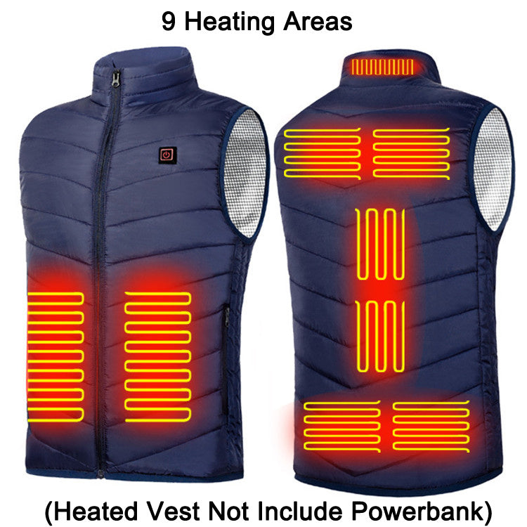Winter USB Heated Jacket Men's and Women's Fashion Hunting Warm Clothing