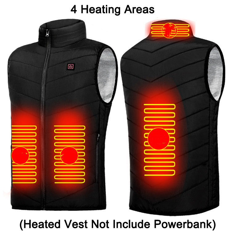 Winter USB Heated Jacket Men's and Women's Fashion Hunting Warm Clothing