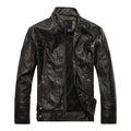 Men's Leather Jacket - Premium Outerwear