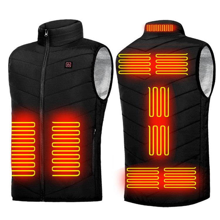 Winter USB Heated Jacket Men's and Women's Fashion Hunting Warm Clothing
