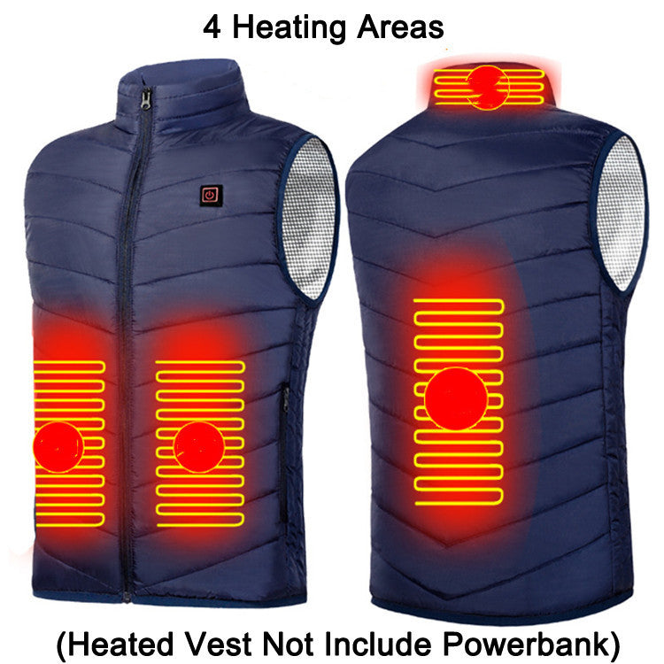 Winter USB Heated Jacket Men's and Women's Fashion Hunting Warm Clothing